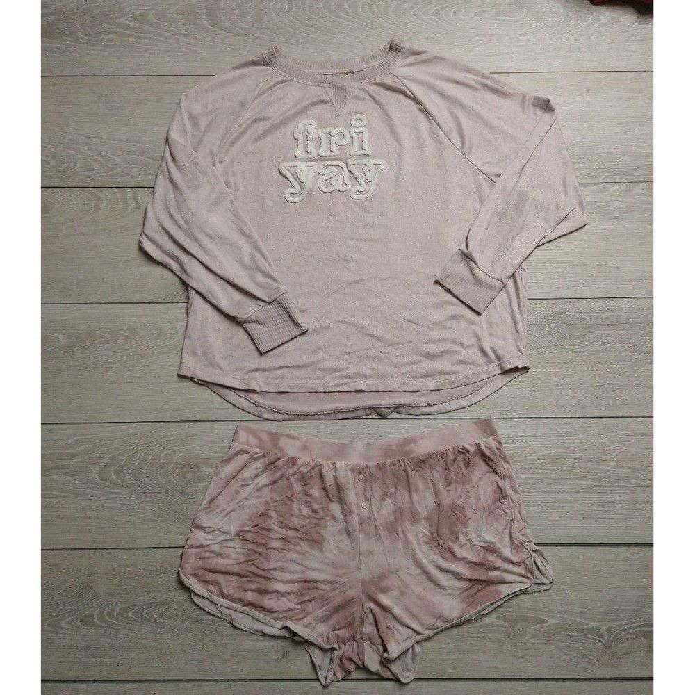 Shirt & Short Sleepwear Bundle - Size Large